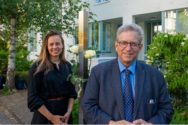 Dr. Katharina Bergmann and Prof. Alan Steinweis