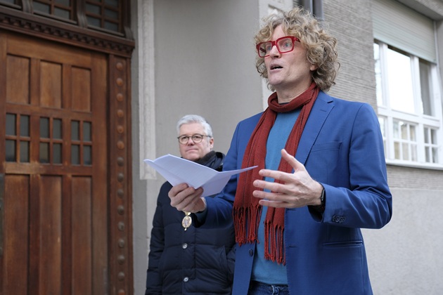 Jan Fischer, Initiator des Projekts ›Jüdisches Leben in der Ohmstraße‹