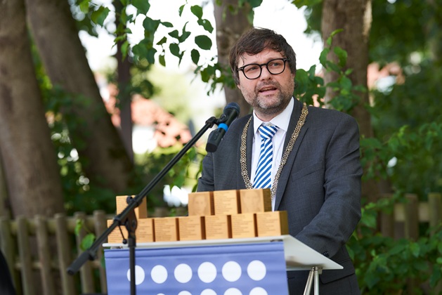 Stadtrat Sebastian Weisenburger in Vertretung des Oberbürgermeisters der Landeshauptstadt München