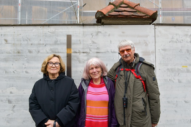 Prof Mara Facio, Merilyn Moos and another relative of Hermann Binswanger
