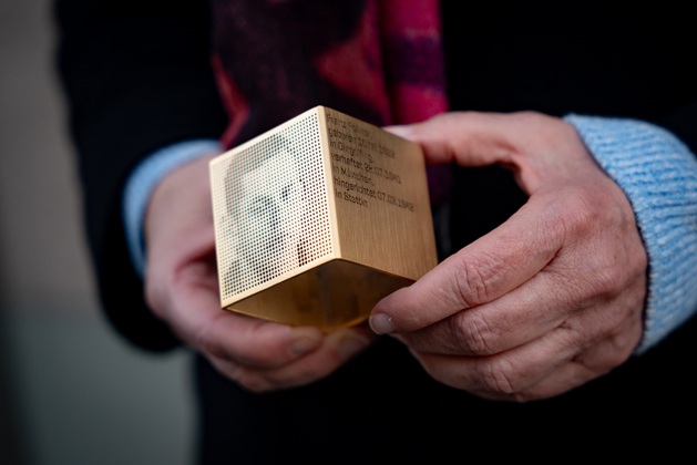 Memorial Sign for Franz Fellner