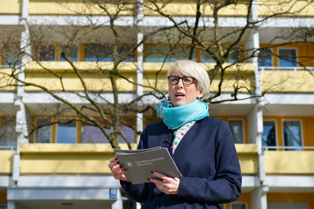 Bürgermeisterin Katrin Habenschaden