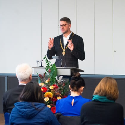 Councillor Andreas Voßeler on behalf of the Lord Mayor of the City of Munich