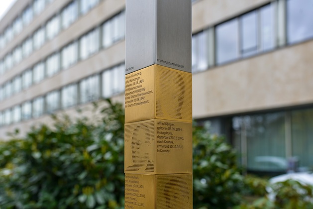 Memorial Sign for Minna Hirschberg