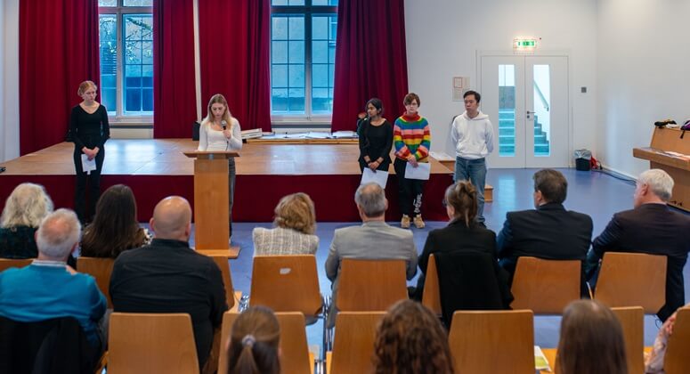 Kathrin Müller, Schülerin des Heinrich-Heine-Gymnasiums