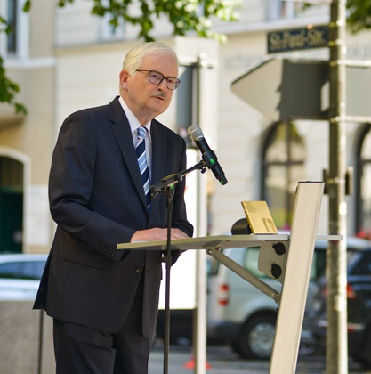 Prof. Dr. Moris Lehner, Vorstand der Israelitischen Kultusgemeinde München und Oberbayern