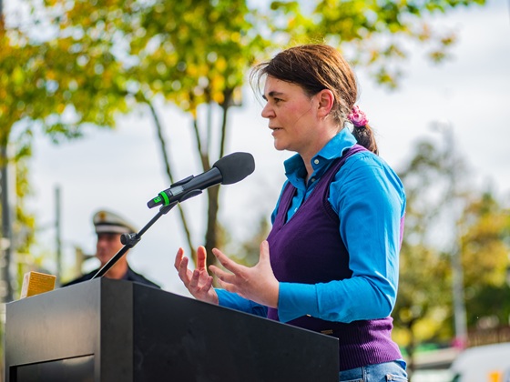 Councillor Anna Hanusch, representing the Lord Mayor of the City of Munich