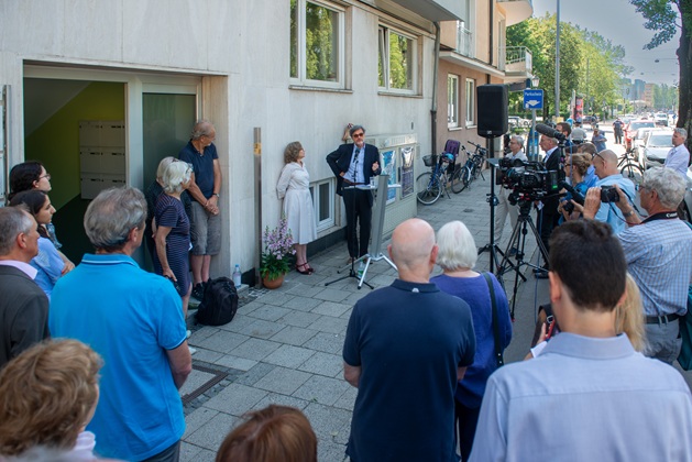 Gedenkveranstaltung für Lina Binswanger und Anneliese Treumann