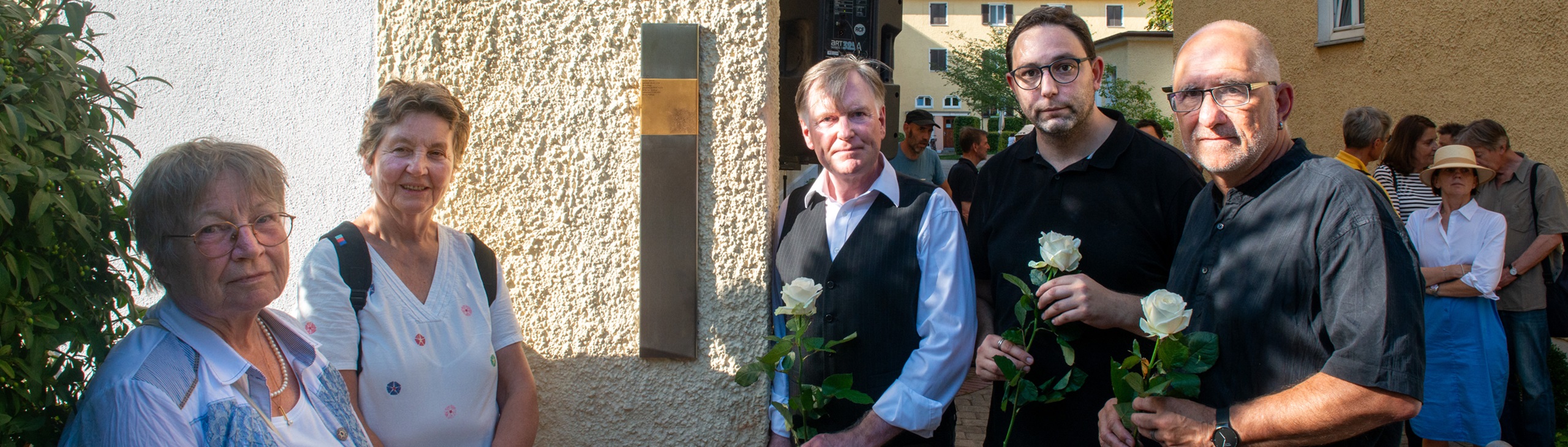 The Memorial Sign for Franz Stenzer