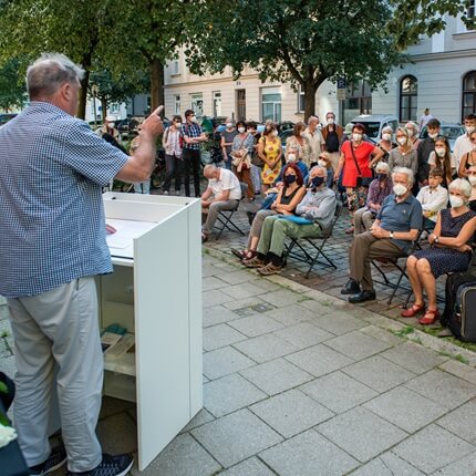 Gedenkveranstaltung Volkartstr