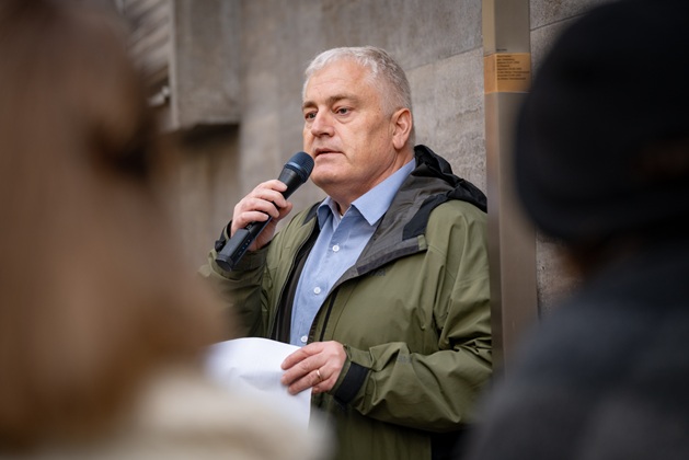 Stefan Dickas, Chairman of ErinnerungsWerkstatt München e. V.