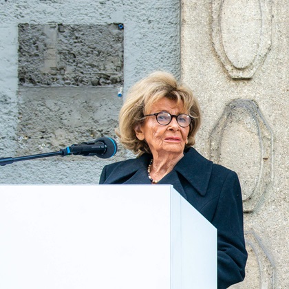 Dr h.c. Charlotte Knobloch, President of the Jewish Community of Munich and Upper Bavaria