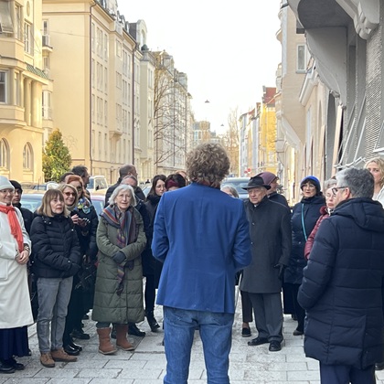 Gedenkveranstaltung in der Ohmstraße 17-20