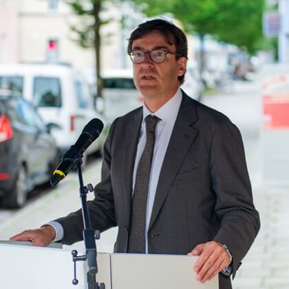 Vertreter der GWG - Städtische Wohnungsgesellschaft München mbH