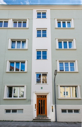 The house at Geibelstraße 8