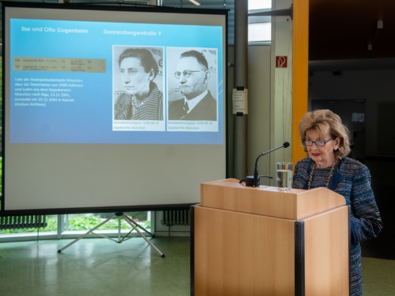 Dr. h.c. mult. Charlotte Knobloch, Präsidentin der Israelitischen Kultusgemeinde München und Oberbayern