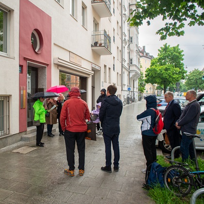 Gedenkakt für Stephan Franz Sänger