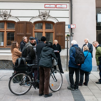 Gedenkakt für Walter Häbich