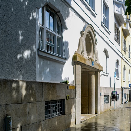 Erinnerungszeichen in der Tengstraße 26