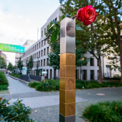 Erinnerungszeichen am Franz-Josef-Strauss-Ring