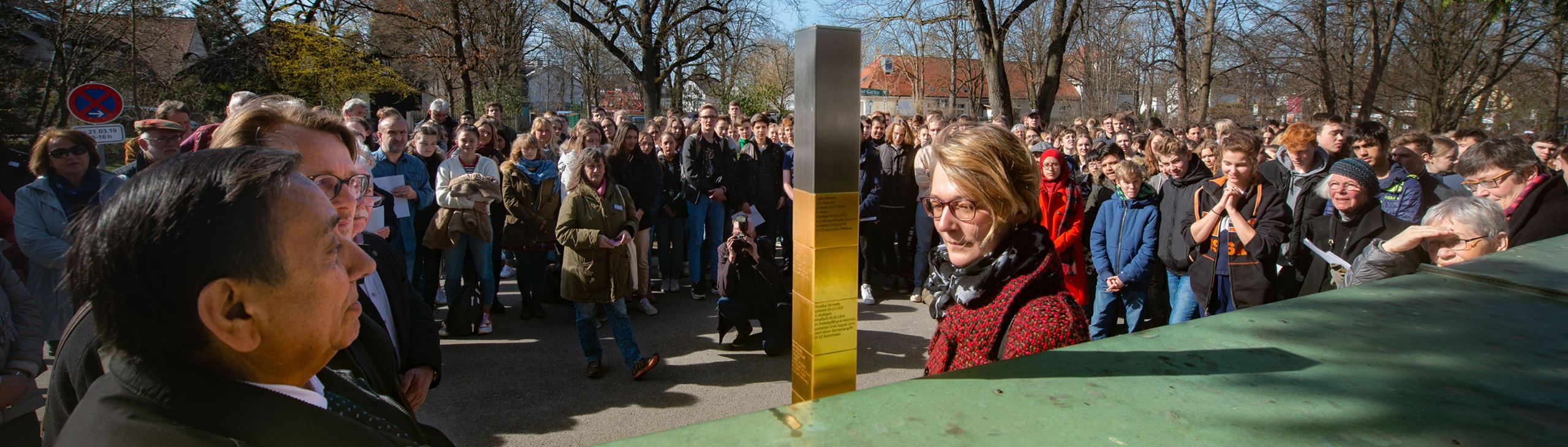 Erinnerungszeichen für Familie Schneck