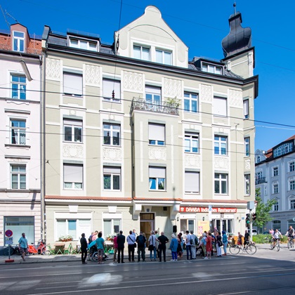 The former house of Franz Scheider