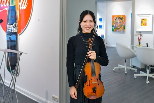 Juni Maeda, violin