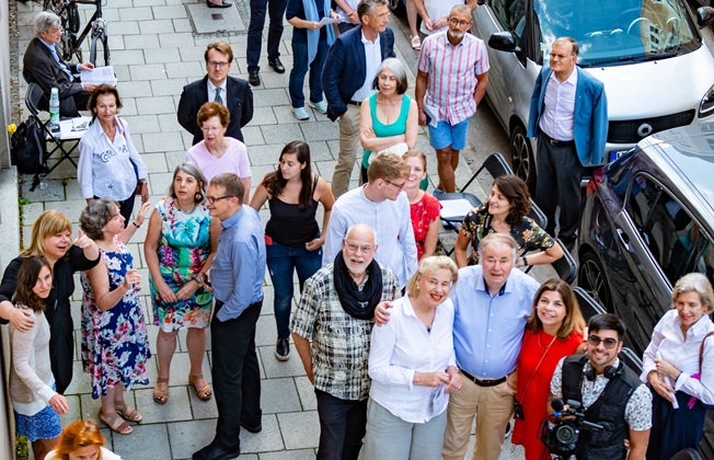 Nach der Gedenkveranstaltung