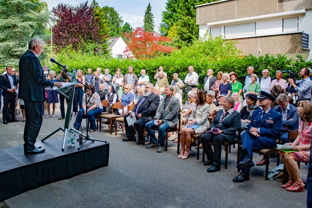 Gedenkveranstaltung für Staff Sergeant James M. Greene