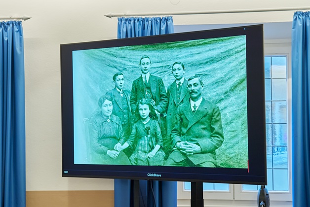 Historisches Foto der Familie Oppenheimer