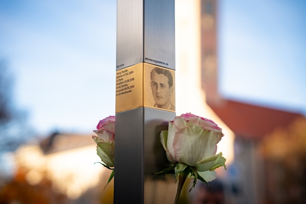 Memorial Sign for Georg Bautler