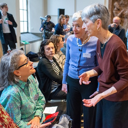 Naomi Karp, Ellen Kandell, and other relatives