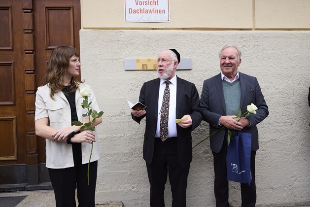 Rabbiner Shmuel Aharon Brodman, Israelitische Kultusgemeinde