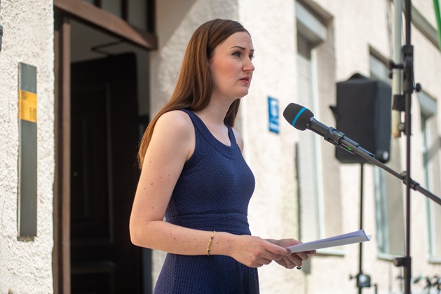 Dr. Stefanie Pilzweger-Steiner, KZ-Gedenkstätte Dachau