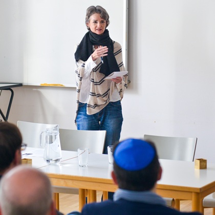 Birgit Martin-Weydert, great-granddaughter of Regina and Martin Hallerz