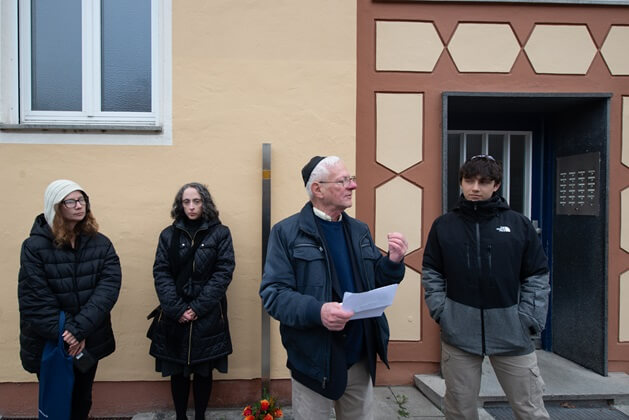 Ronald Kammer verliest den letzten Brief von Malwine Porsche