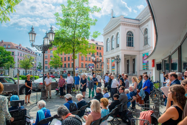 Commeorative event for Sabine and Leopold Schwager