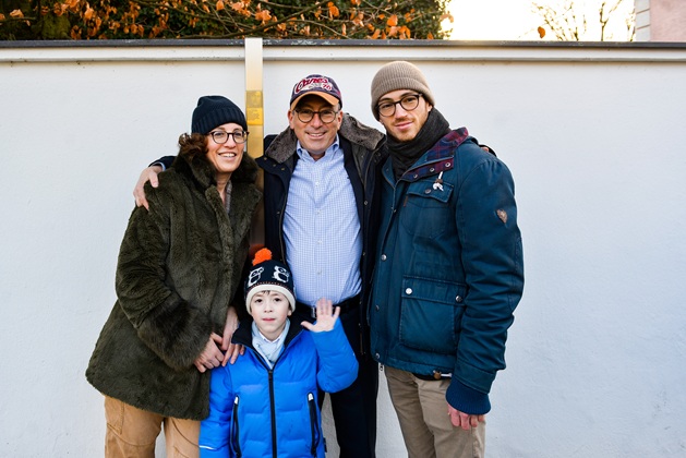 Family members of Irene and Wilhelm Neuburger