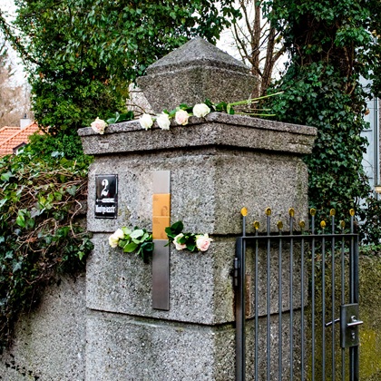 Memorial Signs at Montgelasstraße