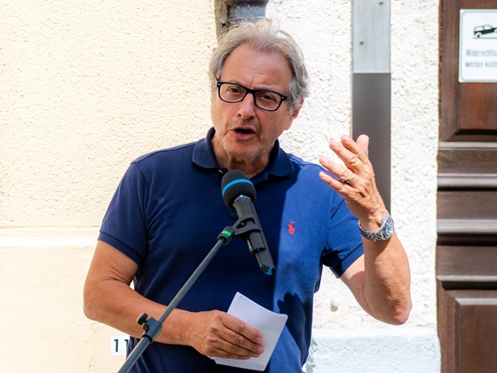 Stadtrat Marian Offman in Vertretung des Oberbürgermeisters der Landeshauptstadt München