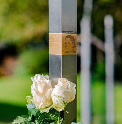 Memorial Sign for Elisabeth Baerlein
