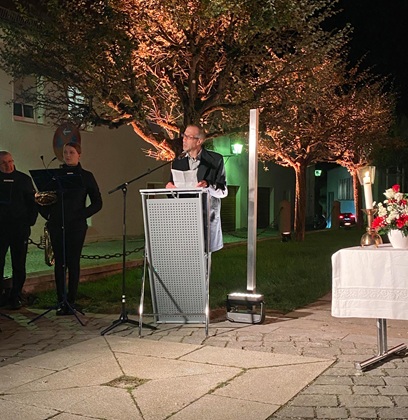 City archivist Manfred Niedl reports from the biography of city pastor Johann Baptist Huber