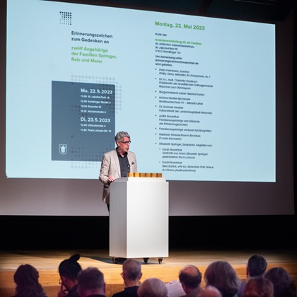 Dr. Andreas Heusler, Kulturreferat der Landeshauptstadt München