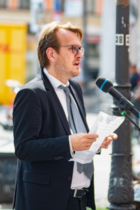 Dr Florian Roth, representing the Lord Mayor of the City of Munich