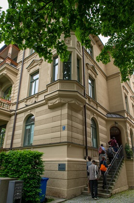 The house at Uhlandstraße 4