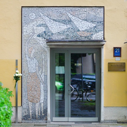 Erinnerungszeichen in der Elisabethstraße 21