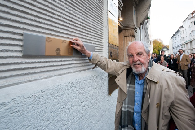 Dr Peter Troberg, grandson of Dr Hermann Raff