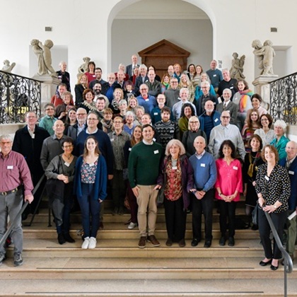 Group picture at the Bavarian National Museum