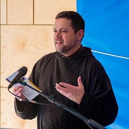 Brother Thomas M. Schied OFMCap, priest and senior pastor in the Isarvorstadt parish association