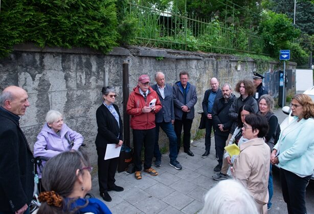 Gedenkveranstaltung für Annelise, Berta, Irene und Fritz Sänger